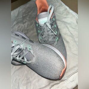 Adidas Women's Gray and Mint Athletic Shoes